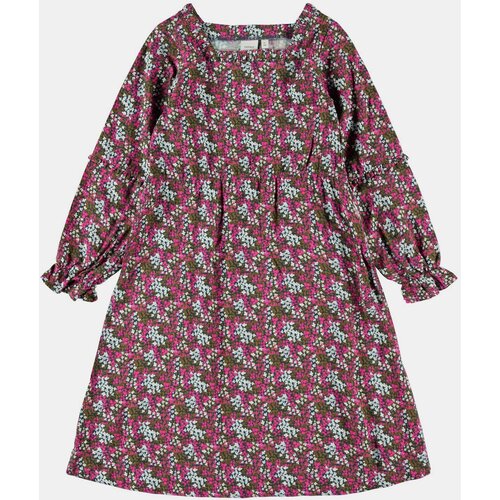 name it Green-pink girly floral dress Nolah - unisex Slike