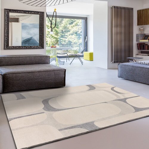 Universal Svetlo sivo-kremno bela preproga 80x150 cm Porto &amp;ndash; Slike