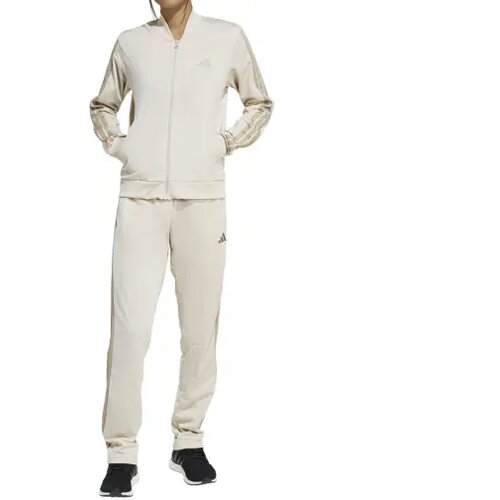 Adidas Ženski komplet trenerka W Ess 3S Ts Crli, Bež Cene
