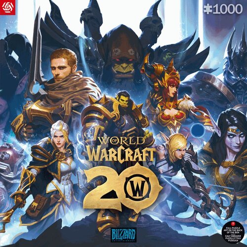 CENEGA PUBLISHING Puzzle Good Loot Gaming - World of Warcraft: 20th Anniversary 1000 pc(s) Slike