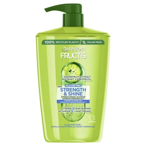 Garnier Fructis Strength & Shine šampon normalna kosa oslabljena kosa za ženske