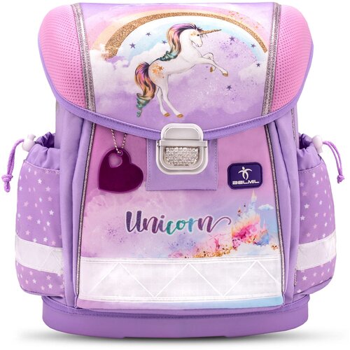 Belmil Ergonomska &scaron;olska torba Classy "Rainbow Unicorn" - Testirano in priporočeno s strani nem&scaron;kega AGR, (21250857) Cene