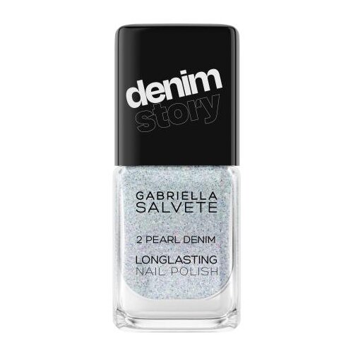 Gabriella Salvete Denim Story Longlasting Nail Polish lak za nohte 11 ml Odtenek 02 pearl denim Cene