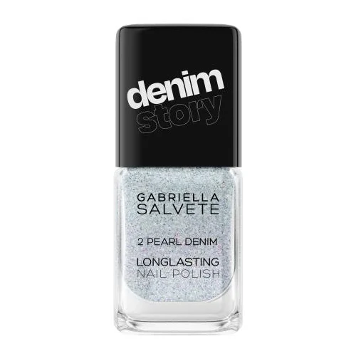 Gabriella Salvete Denim Story Longlasting Nail Polish lak za nokte 11 ml Nijansa 02 pearl denim