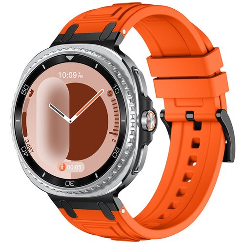 INF združljiv z samsung galaxy Watch8 oranžen silikonski pa&scaron;ček - varen in udoben, (5000113968) Cene