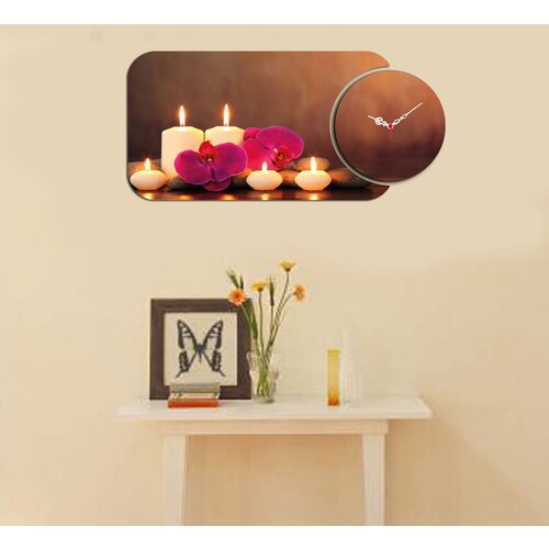 Wallity zidni sat YMS-42, 68x32 cm, 2 dela Cene