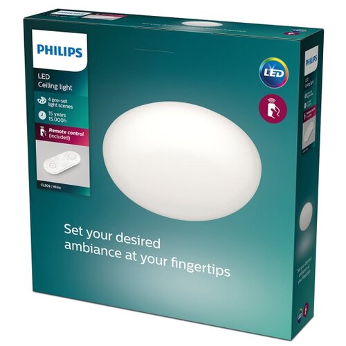 Philips LED prigu&amp;scaron;iva plafonska svetiljka TOBA LED/23W/230V + daljinski upravljač Slike
