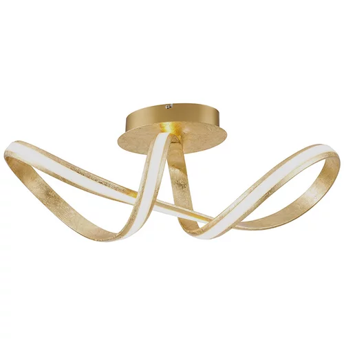 PAUL NEUHAUS Dizajn stropne svetilke z zlatom vključno z LED - Belinda