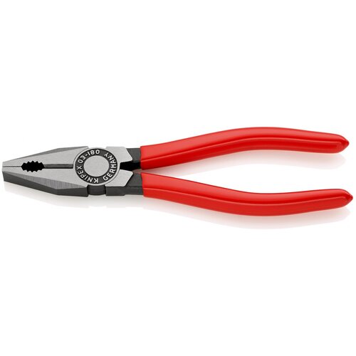 Knipex Kombinirana kliješta Knipex 03 01 180 180 mm sposobnost rezanja (max.) polutvrda/tvrda žica: 3, 4/2, 2 mm · Max. 16 mm tip Cijene