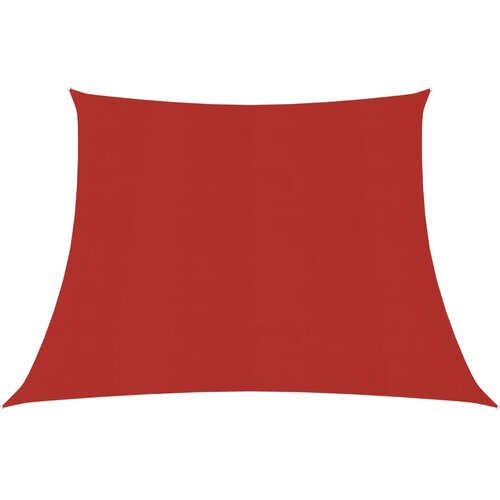 vidaXL Senčno jadro 160 g/m² rdeče 4/5x4 m HDPE Cene