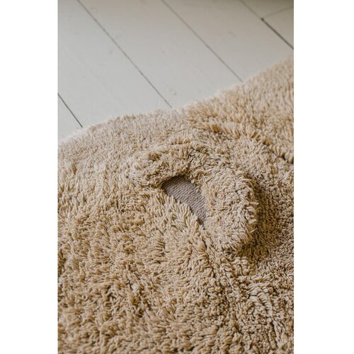 Lorena Canals Bež periv/ručno rađen pamučan dječji tepih 120x122 cm Bear &amp;ndash; Slike