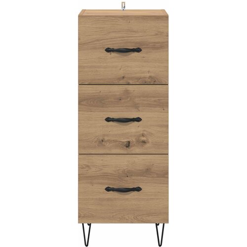  Kreveta hrast artisan 34 x 34.5 x 90 cm Konstruirano drvo Slike
