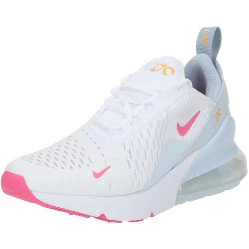 Nike Sportswear Tenisice 'Air Max 270' svijetloplava / šafran / ružičasta / bijela