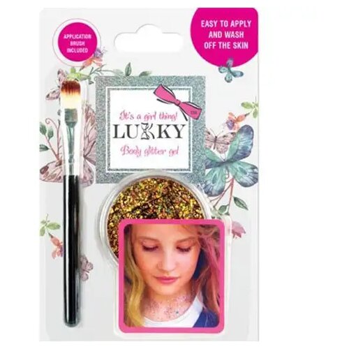 Lukky Lukky: Svjetlucavi zlatni gel za tijelo Cene