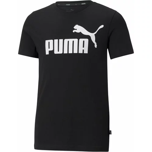 Puma Majica 'Essentials' črna / bela