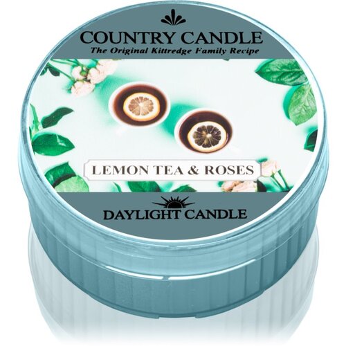Country Candle Lemon Tea & Roses čajna sveča 42 g Cene