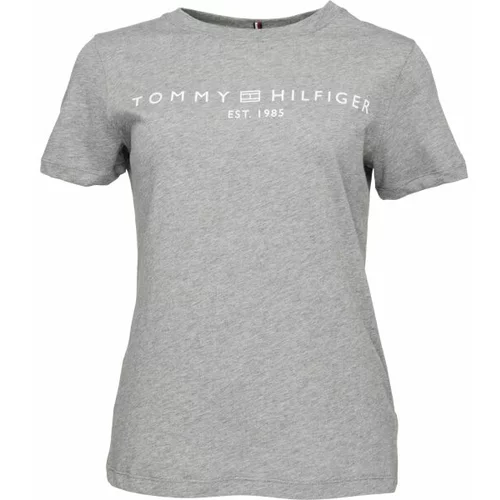 Tommy Hilfiger LOGO CREW NECK Ženska majica, siva, veličina