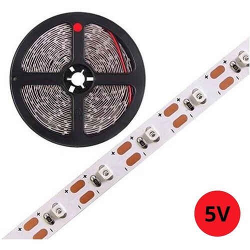TIMMLUX led trak 5V (usb) rdeč 60 led/m IP20 5m Cene