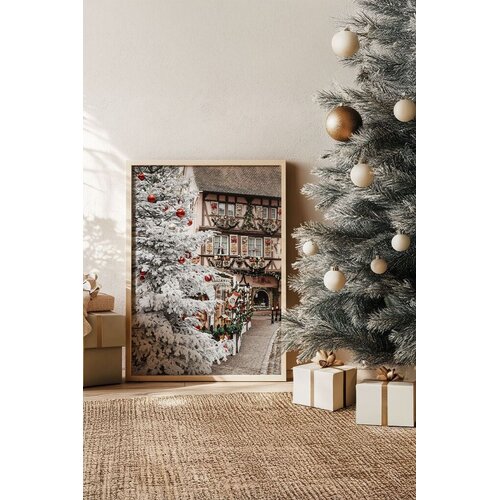 Wallity Uokvirena slika Nwyearsngmdl51, 33x48 cm Cene