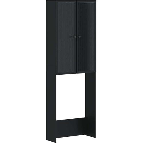  Kabinetska WC EDE Crna 66 x 25,5 x 190 cm Konstruirano drvo Cene