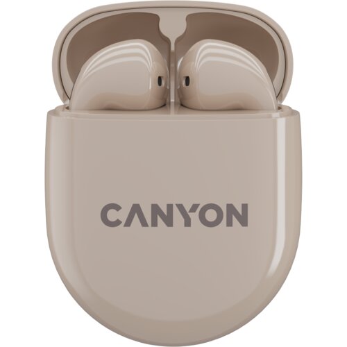 Canyon headset TWS-6 Beige Slike