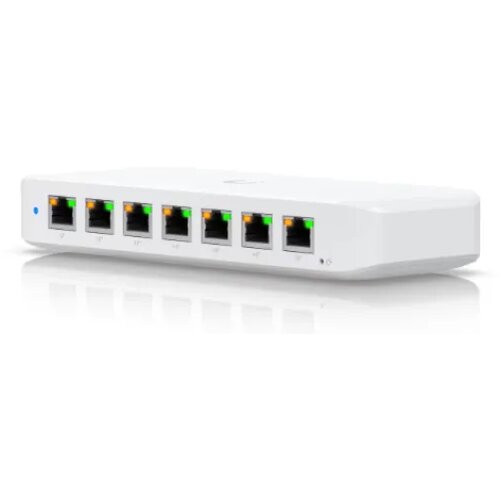 Ubiquiti Adapter LAN USW-ULTRA, 60W, Sa 8 portova od 1G, 7PoE, L2 Cene