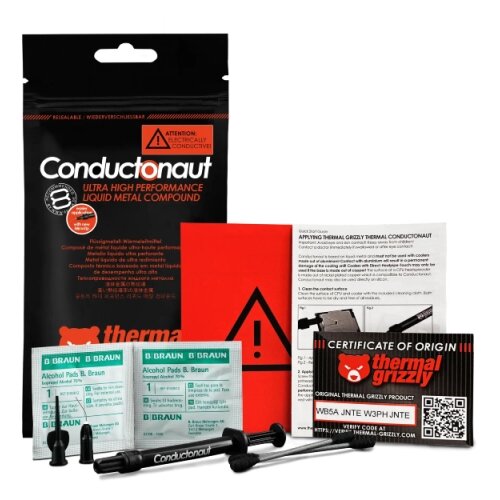 Thermal Grizzly Thermal Grease Conductonaut Cene