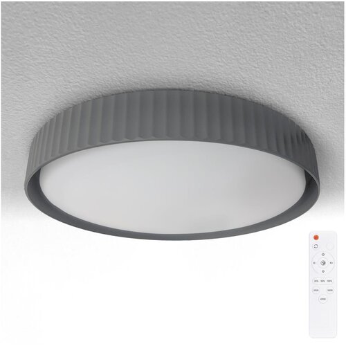  Brilagi -LED prigušiva stropna LED svetiljka LUCIA LED/60W/230V prečnik 59 cm siva + daljinski upravljač Cene