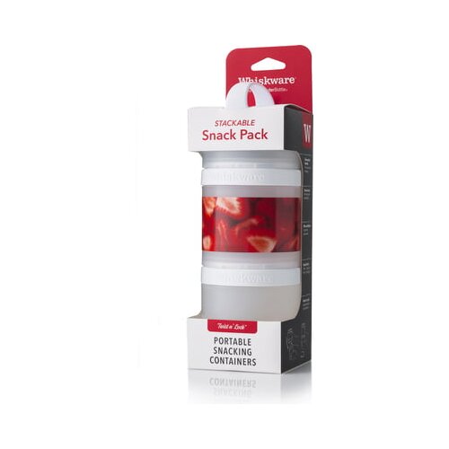 BlenderBottle Whiskware Stackable Snack Pack - Bela Cene