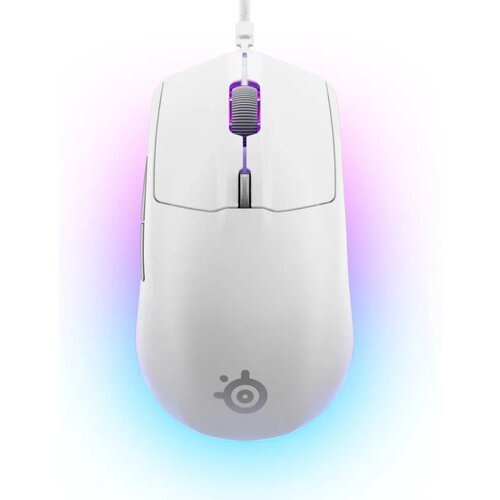 Steel Series mi&amp;scaron; Rival 3 V2, 18000 DPI, beli Slike