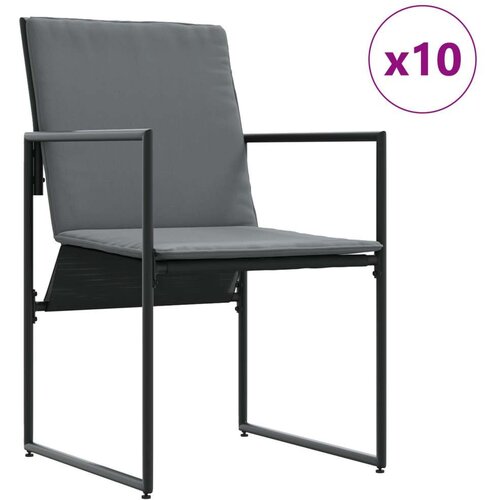 VidaXL Set od 4 Tamno siva Aluminij i staklo Veliki Pro&amp;scaron;irivi Slike