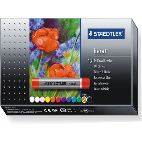 Staedtler pastelne oljne krede karat 12 kosov Slike