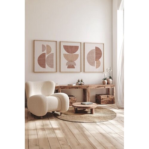 Wallity slika 3Dartsoho56, 3 dijela, 33 x 48 cm Cijene