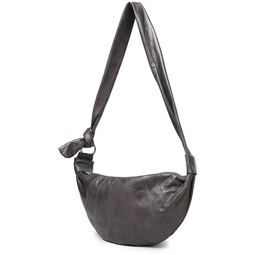 INF Torba za čez ramo iz usnja Top-Grain Grey, (21538955) Cene