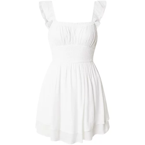 Hollister Ljetna haljina 'SAIDIE' bijela