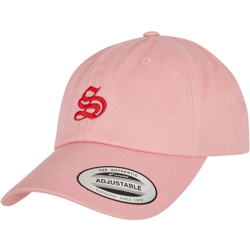 Mister Tee Letter Pink Low Profile Cap S Cene