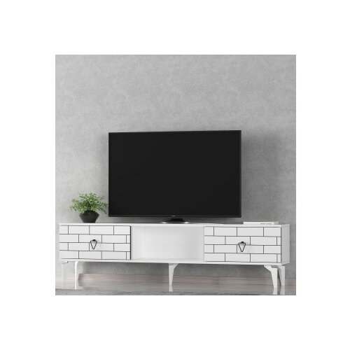 Hanah home TV komoda Varna, 150x44,6x29,6 cm, Bijela Cene