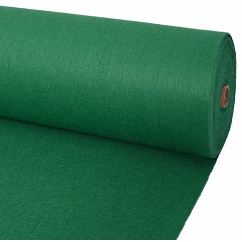 VidaXL Razstavna Preproga Gladka 1x12 m Zelena Slike