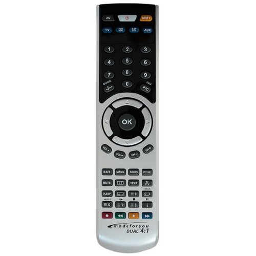 Univerzalni daljinski upravljač Made for You 4u1 za sve brendove TV 611 Slike