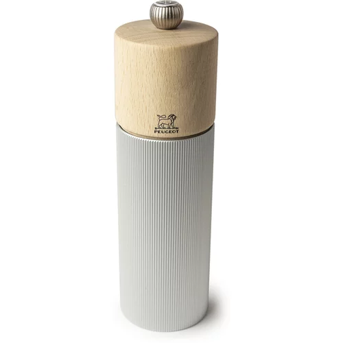 Peugeot mlinček za poper Line Natural 18cm, aluminij, les