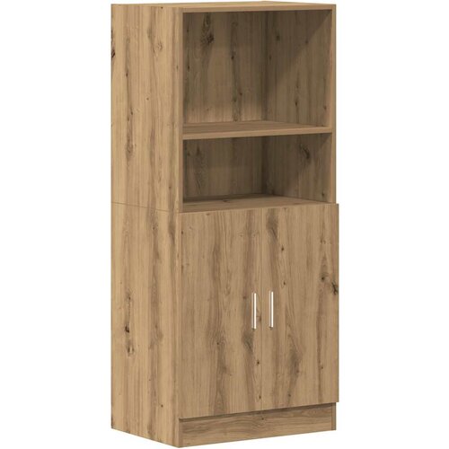 vidaXL Kuhinjska omarica artisan hrast 57x41,5x131,5 cm inž. les, (22010634) Cene