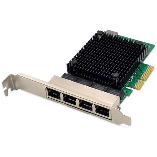 Digitus 4 port 2.5 Gigabit Ethernet network card, RJ45, PCI Express, Realtek chipset Cijene