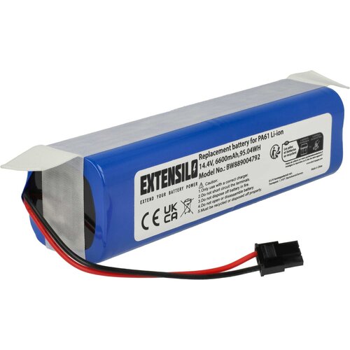 VHBW Baterija za Eufy RoboVac X8 / X8 Pro, 6600 mAh Slike