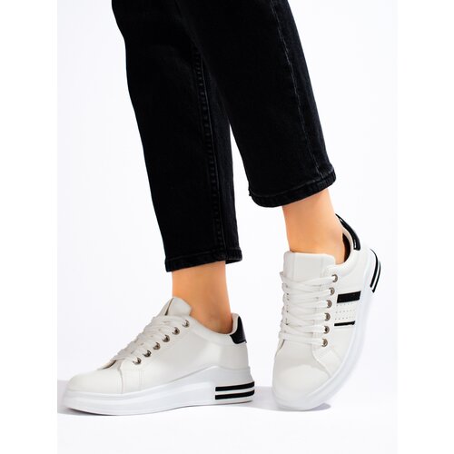 SHELOVET Women's white sports shoes