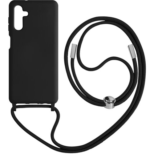 AVIZAR poltoga etui na vrvico za samsung galaxy A04s in A13 5G z mehko notranjostjo, ovratnikom - crna, (20639364) Cene