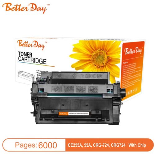 BetterDay toner P3015 CE255A 55A CRG-724 CRG724 zam. kaseta za hp/canon 6k (sa cipom) Cene