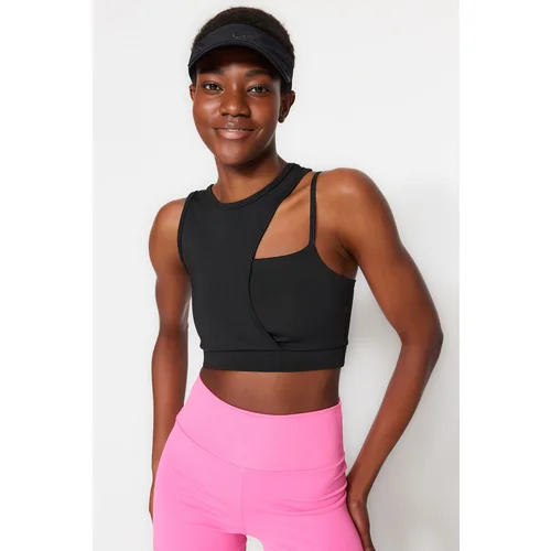 Trendyol Sports Bra - Black - Plain