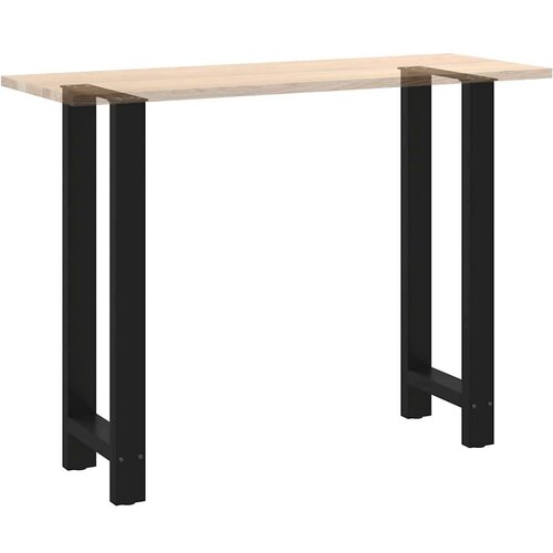 VidaXL noge stolića za kavu crne 2 kom 50x(100-101) cm čelik Slike