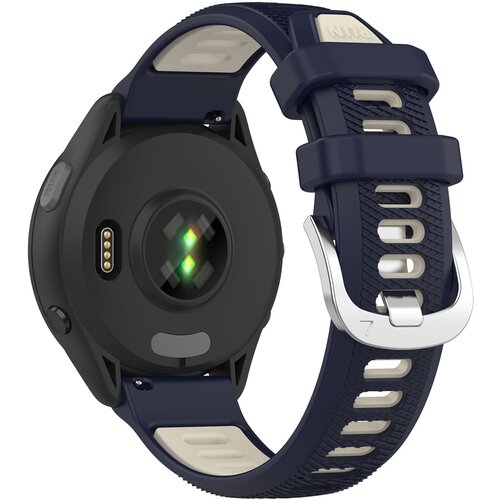 INF Pa&scaron;ček za uro silikonski Garmin Forerunner 265 / 265 Music DarkBlue, (21235735) Cene