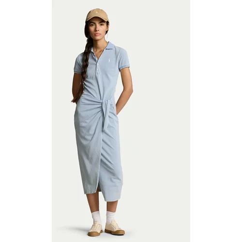 Polo Ralph Lauren Vsakodnevna obleka 211935605002 Modra Slim Fit